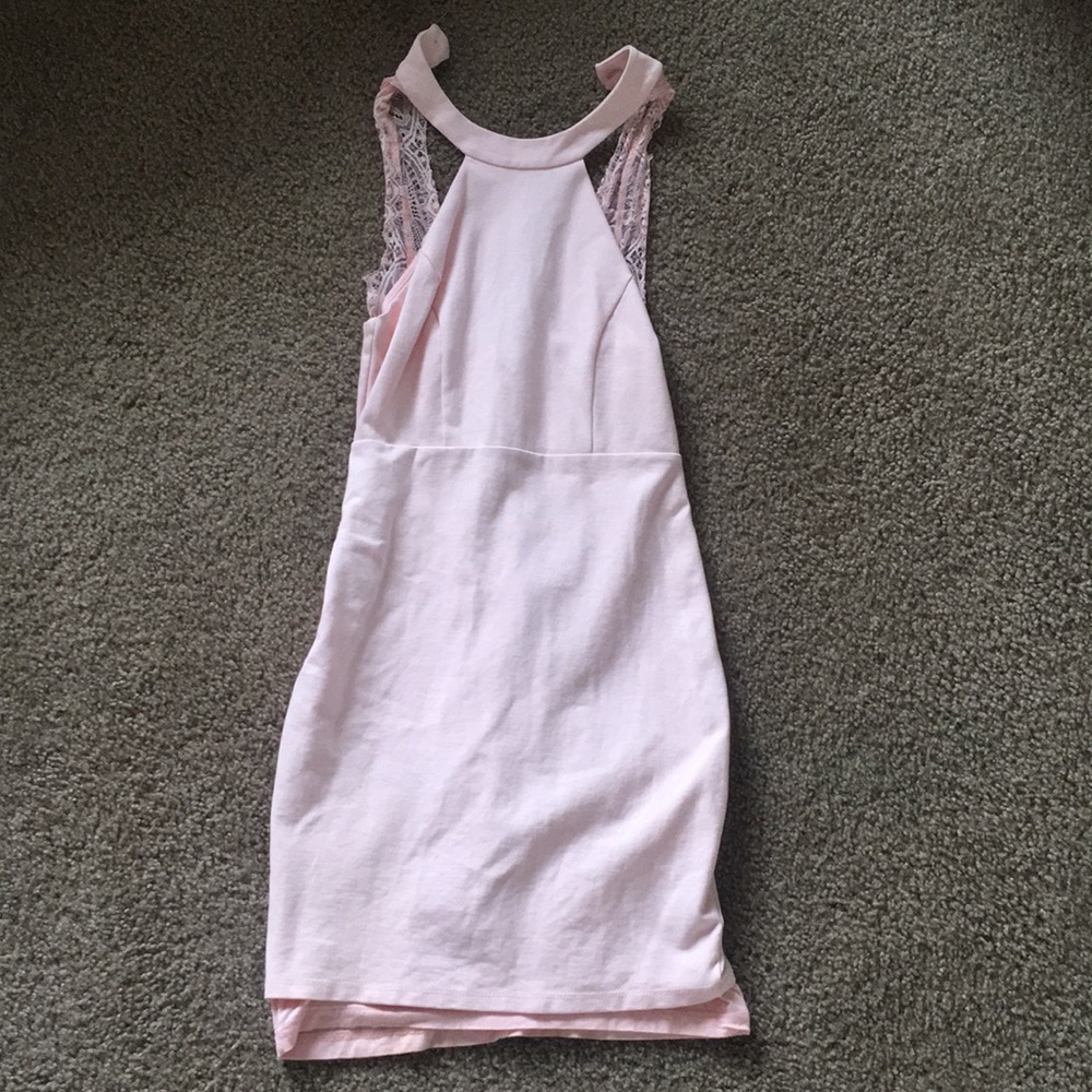 LULUS LIGHT PINK DRESS!